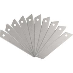 Lâmina para Estilete em Aço 18mm com 10 Peças VONDER / REF. 3599180141