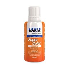 Corante Líquido Base Água 50ml Laranja TEKBOND / REF. 23001007600