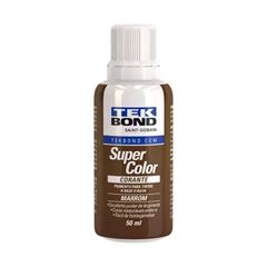 Corante Líquido Base Água 50ml Marrom TEKBOND / REF. 23001007800