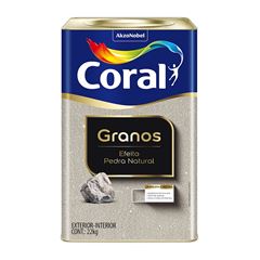 Textura Acrílica 22kg Grano Efeito Pedra Natural Fina CORAL/ REF. 5963167