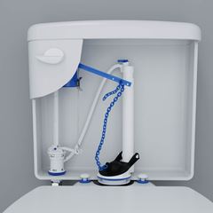 Obturador Borracha para Saída de Água Preto BLUKIT / REF. 340291