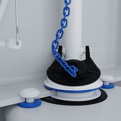 Obturador Borracha para Saída de Água Preto BLUKIT / REF. 340291