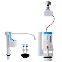 Kit Mecanismo para Caixa Acoplada Completo com Acionamento Duplo BLUKIT / Ref. 340527