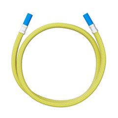 Ligação Flexível Inox 1,20m para Gás Espigão 3/8 com Abraçadeira BLUKIT / REF. 182530