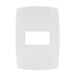 Placa 4x2 1 Posto Lev Branco ILUMI / REF. 8707