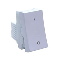 Interruptor Módulo Intermediário 25A Slim/Lev Branco ILUMI / REF. 8134