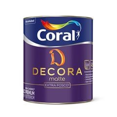 Tinta Base MF Acrílica Extra Fosco Decora Matte 800ml CORAL/ REF. 5962378