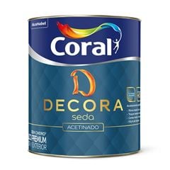 Base MF Tinta Acrílica Decora Seda Acetinado 800ml CORAL / REF. 5973063