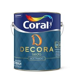 Base MF Tinta Acrílica Decora Seda Acetinado 3,2L CORAL / REF. 5973057