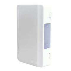 Caixa de Distribuição em Poliestireno para 1 Disjuntor de Sobrepor Branco ILUMI / REF. 620639