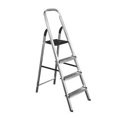 Escada de Alumínio com 4 Degraus Tesoura DESIGN DECOR / REF. DDC05475