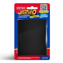 Fita Adesiva 10x7,5cm Vedatudo Ultradry Preto DRYKO / REF. ULTRADRYBLIS-PT