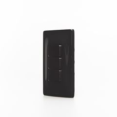 Interruptor 4x2 3 Teclas Simples 10A Zeffia Preto PIAL / REF. 680102PT