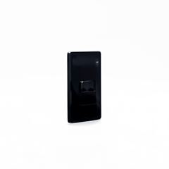 Interruptor 4x2 1 Tecla Paralelo 10A Zeffia Preto PIAL / REF. 680105PT