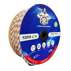 Corda em Polipropileno Carretel 6mm 150m Trançada Cores Sortidas CORDAS FORCE / REF. 5423