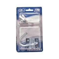 Armador de Rede em Aço para Parafusar Zincado METALVI / REF. 10131