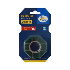 Fita Dupla Face Extra Forte 24mmx2m Transparente GUEPAR / REF. 861-06573