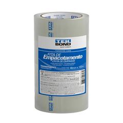 Fita para Empacotamento 48mmx100m Transparente TEKBOND / REF. 17000013919