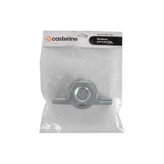 Roldana de Aço em V com Suporte Fechado 2 Polegadas Zincada CASTERINE / REF. 9049