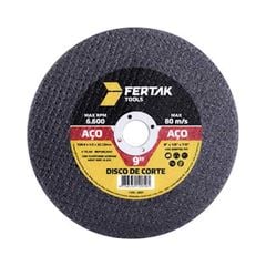 Disco de Corte 9 Polegadas Metal e Aço Inox FERTAK / REF. 2931
