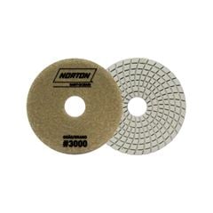 Disco de Lixa GR3000 100mm Diamantado Flexível Marrom NORTON / REF. 70184607725