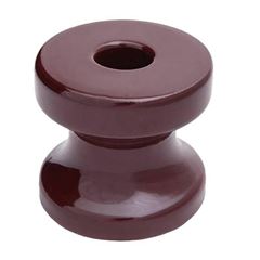 Isolador em Porcelana Roldana 72x72mm FERTAK / REF. 8261
