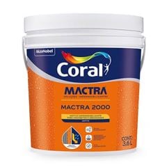 Aditivo Impermeabilizante 3,6L Concreto e Argamassa 2000 CORAL MACTRA / REF. 5993082