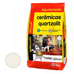 Rejunte Flexível 5kg Branco QUARTZOLIT / REF. 0107.00000.0030FD