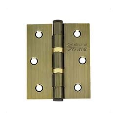 Dobradiça Aço 3x2.1/2 Com Rolamento Cartela Com 3 891 Ferro Zincado Oxidado Envernizado - Ref.95144 - SILVANA