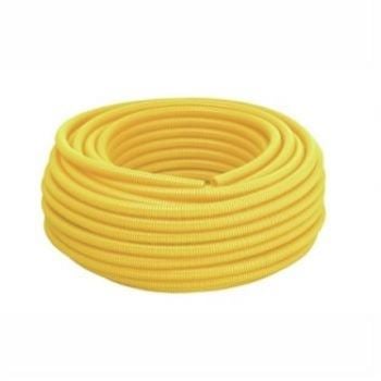Eletroduto Corrugado PVC 1/2 Amarelo - Ref.14210202 - TIGRE