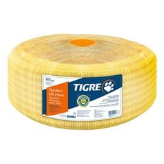 Eletroduto Corrugado PVC 25mm 50m Amarelo - Ref.14210253 - TIGRE 