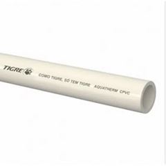 Tubo Soldável CPVC 28mm 3m Aquatherm - Ref. 17000284 - TIGRE