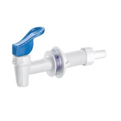 Torneira para Filtro Automática com Acionamento Superior Branco e Azul HERC/ REF. 1001