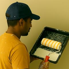 Bandeja Plástica para Pintura 2,7L Preto ATLAS / REF. 1523P