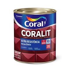 Tinta Esmalte Sintético Alto Brilho Coralit Ultra Resistência 900ML Azul Del Rey CORAL/ REF. 5202704