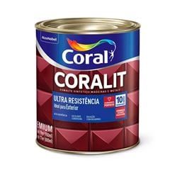 Tinta Esmalte Sintético Brilhante Coralit Ultra Resistência 900ML Azul França CORAL/ REF. 5202709