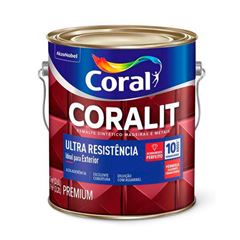 Tinta Esmalte Sintético Fosco Coralit Ultra Resistência 3,6L Verde Escuro CORAL / REF. 5202791