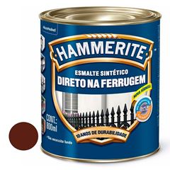 Tinta Esmalte Sintético Brilhante Hammerite Premium Marrom 800ml - Ref. 5202885 - CORAL