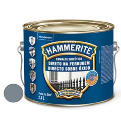 Tinta Esmalte Sintético Brilhante Hammerite Premium Prata 2,4 Litros - Ref. 5202878 - CORAL