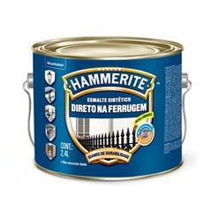 Tinta Esmalte Sintético Brilhante Hammerite Premium Prata 2,4 Litros - Ref. 5202878 - CORAL