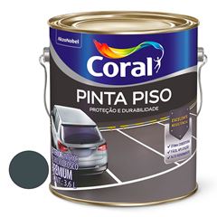 Tinta Acrílica Fosca Pinta Piso 3,6L Cinza Escuro CORAL/ REF. 5202460