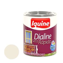 Tinta Esmalte 112,5ml Dialine Seca Rápido Branco Gelo IQUINE / REF. 62200332R