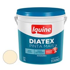 Tinta Acrílica Fosca Diatex Pinta Mais 3,6L Pérola IQUINE / REF. 50301901