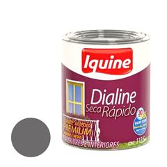 Tinta Esmalte 112,5ml Dialine Seca Rápido Cinza Médio IQUINE / REF. 62200732R