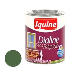 Tinta Esmalte Alto Brilho Dialine Seca Rápido 112,5ml Verde Folha IQUINE / REF. 62203432