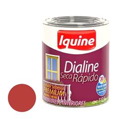 Tinta Esmalte 112,5ml Dialine Seca Rápido Vermelho IQUINE / REF. 62204532
