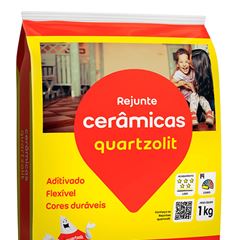 Rejunte Flexível 1kg Cinza Outono QUARTZOLIT / REF. 0107.00019.0015FD