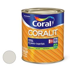 Tinta Esmalte Sintético Brilhante Coralit Total 900ML Branco Gelo CORAL/ REF. 5202890