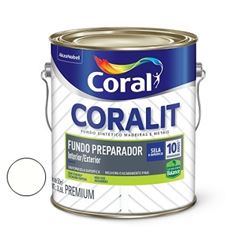 Fundo Preparador Coralit Zero 3,6 Litros - Ref. 5203224 - CORAL