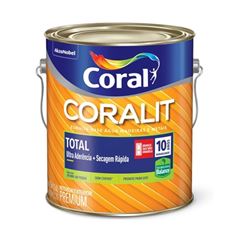 Tinta Esmalte Sintético Brilhante Coralit Total 3,6L Platina CORAL/ REF. 5202893